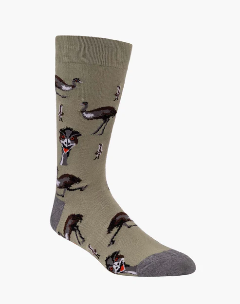 BAMBOOZLD SOCKS EDDIE EMU SIZE 7-11
