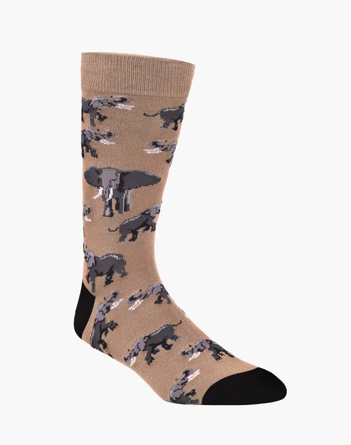BAMBOOZLD SOCKS ELEPHANT SIZE 7-11