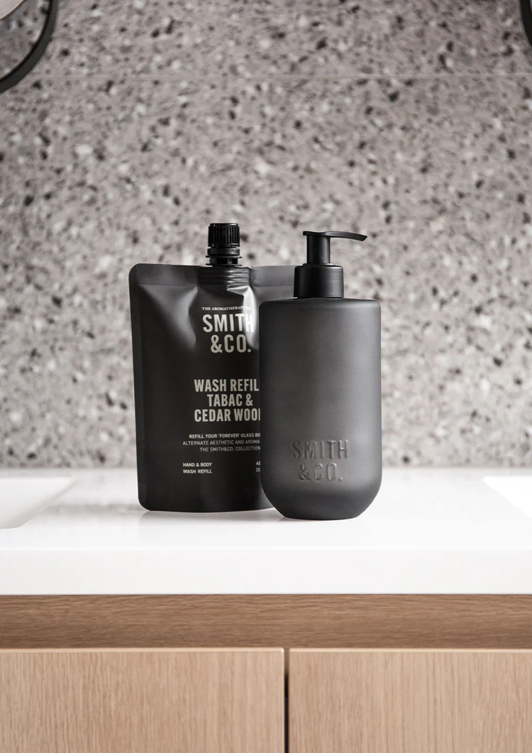 SMITH & CO HAND & BODY LOTION 400ML TABAC & CEDARWOOD