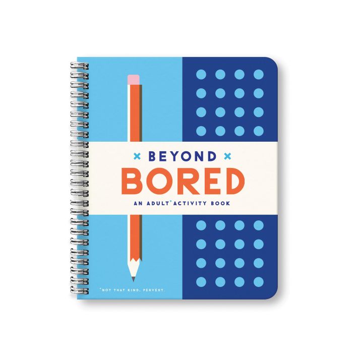 BRASS MONKEY BEYOND BORED ADULT ACTIVITY BOOK