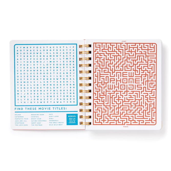 BRASS MONKEY BEYOND BORED ADULT ACTIVITY BOOK
