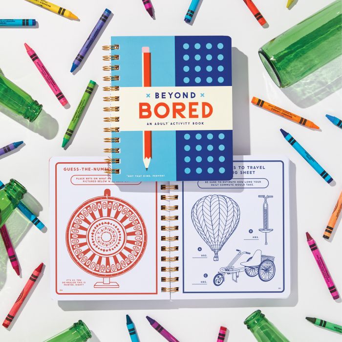 BRASS MONKEY BEYOND BORED ADULT ACTIVITY BOOK