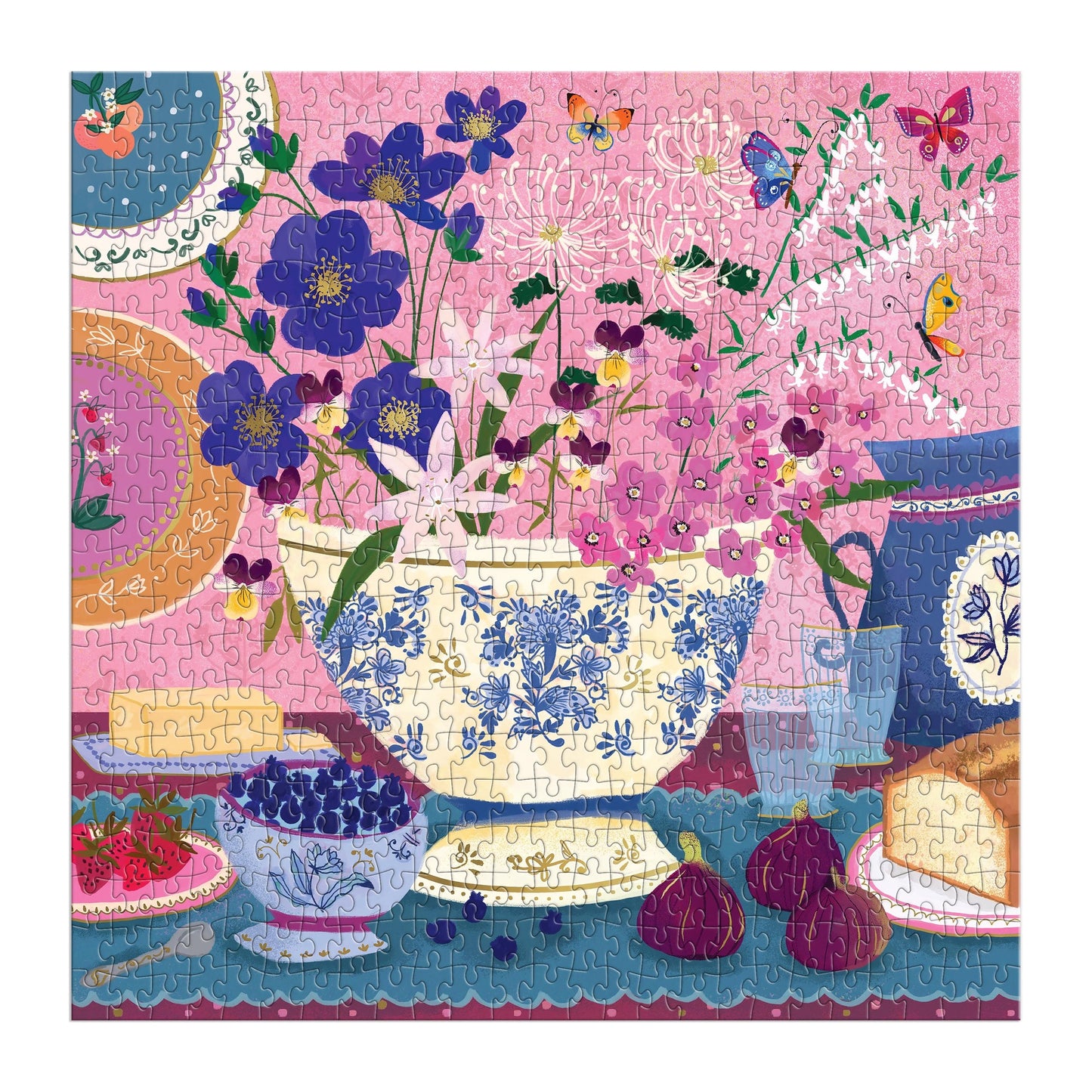 ART OF THE TABLE FOIL PUZZLE 500 PIECE
