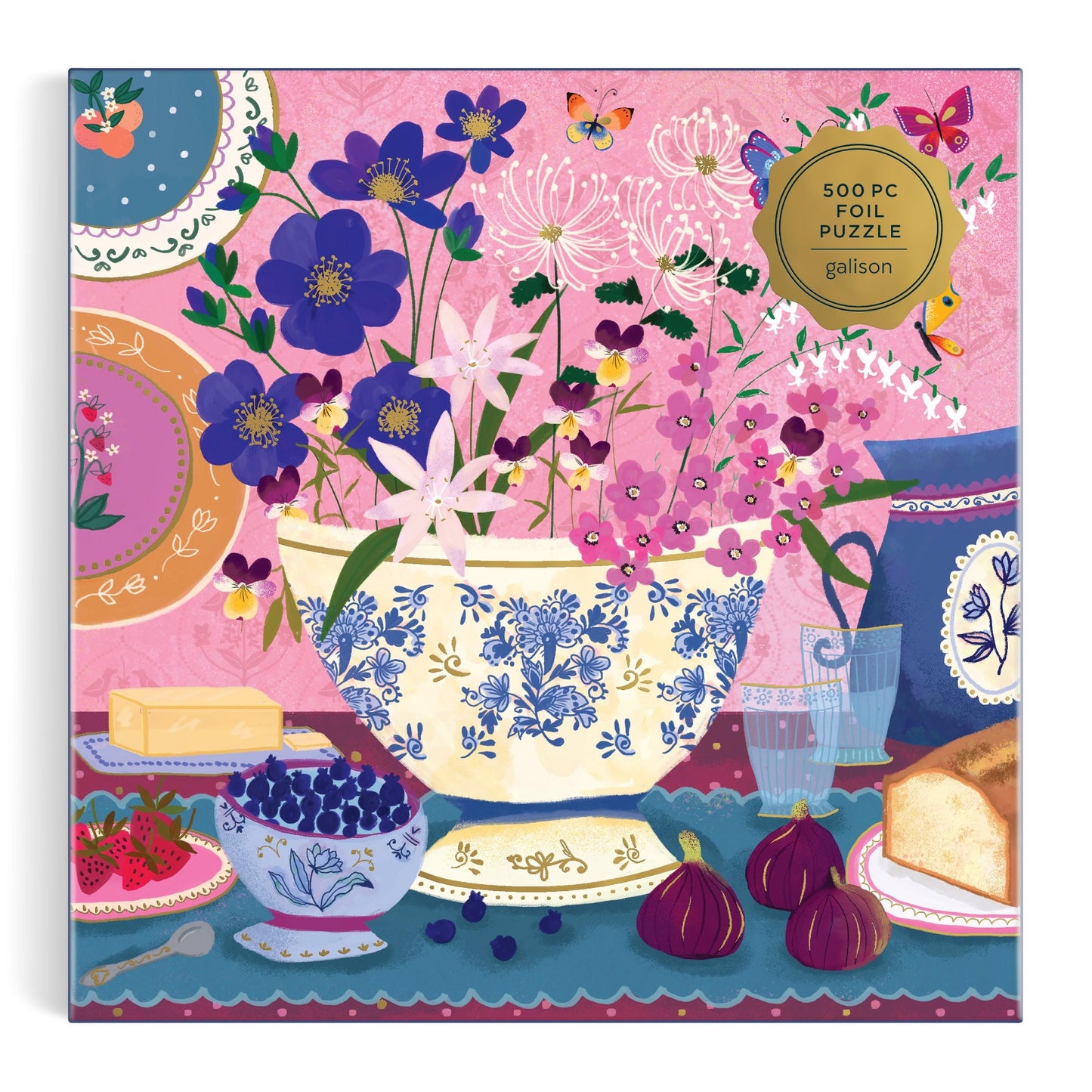 ART OF THE TABLE FOIL PUZZLE 500 PIECE