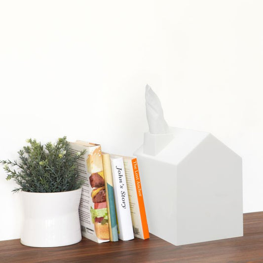 UMBRA CASA TISSUE COVER WHITE