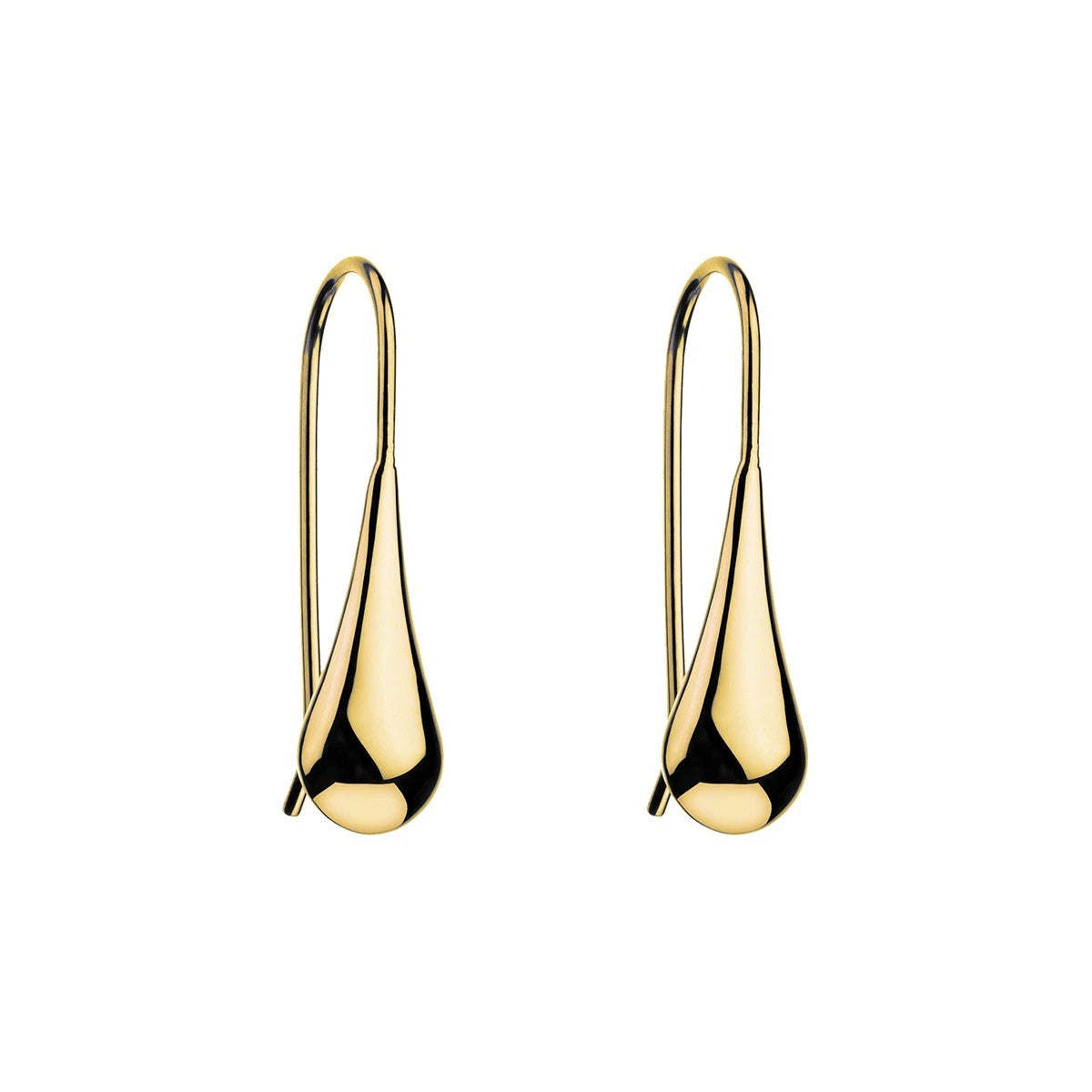 NAJO TEARDROP EARRING GOLD PLATED