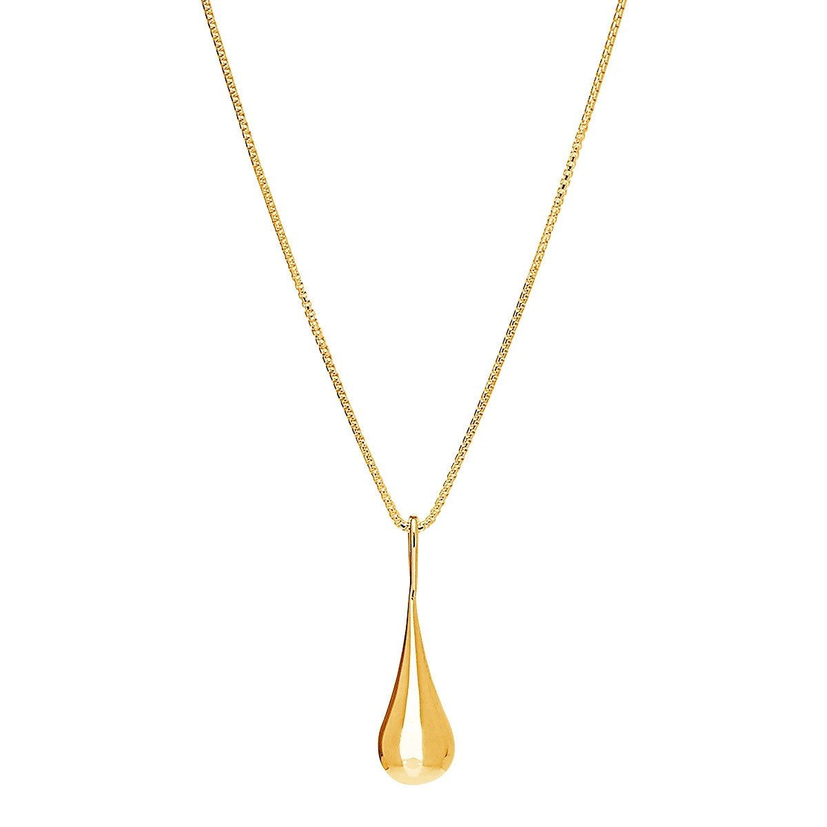 NAJO GOLD PLATED MY SILENT TEARS NECKLACE