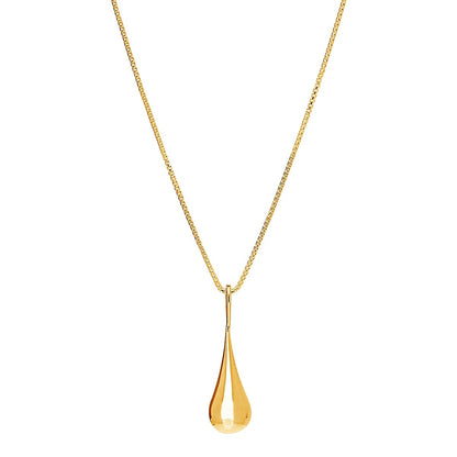 NAJO GOLD PLATED MY SILENT TEARS NECKLACE