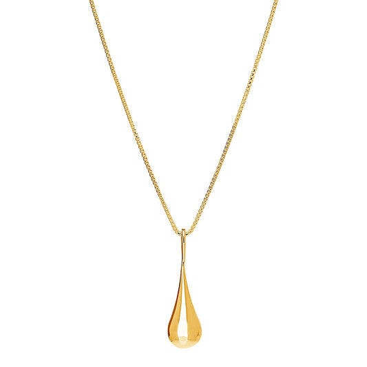 NAJO GOLD PLATED MY SILENT TEARS NECKLACE