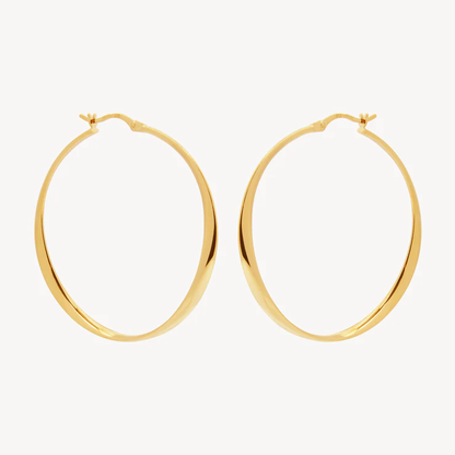 NAJO VESPA HOOP EARRING GOLD