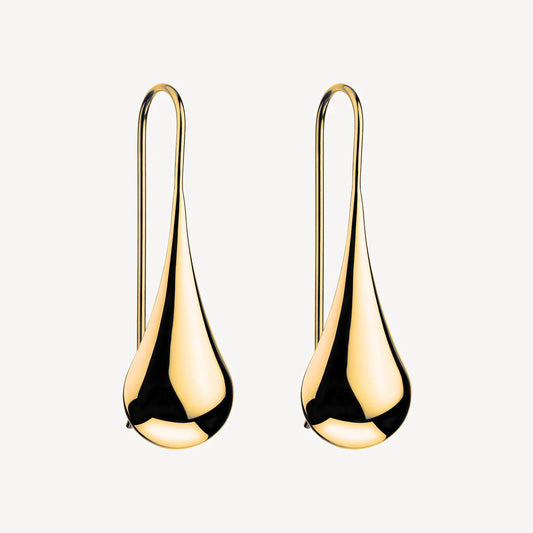 NAJO GOLD PLATED TEARDROP EARRING