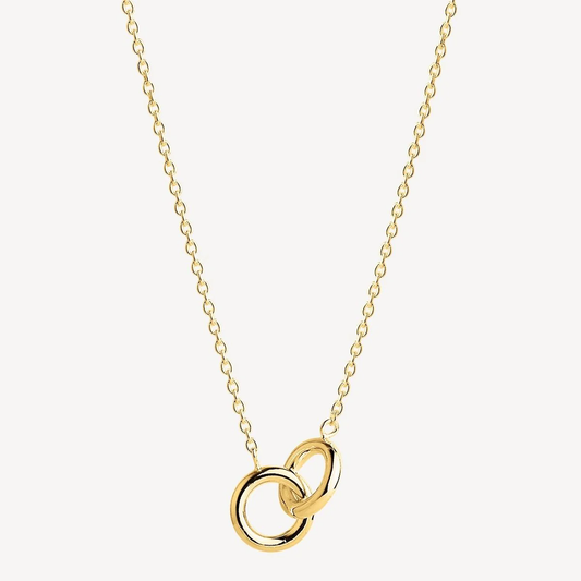 NAJO GOLD PLATED EMBRACE NECKLACE