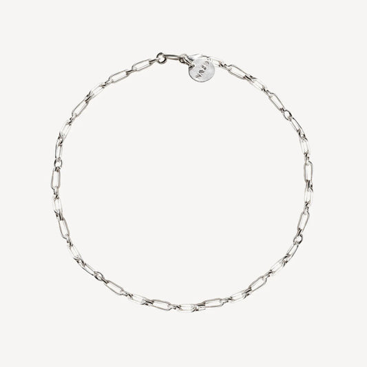 NAJO RECTANGLE LINK CHAIN ANKLET 