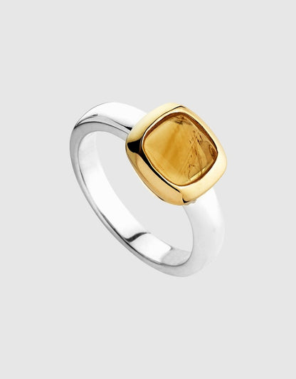 NAJO CITRINE RING SML # [SZ:S]