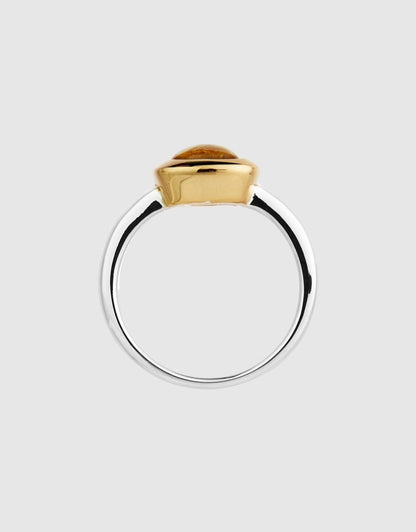 NAJO CITRINE RING SML # [SZ:S]