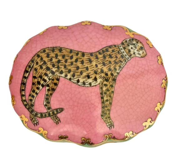 ISLA TRINKET BOX LEOPARDO