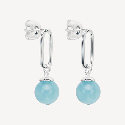 NAJO ULYSSES AQUAMARINE EARRINGS