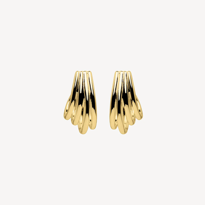 NAJO GOLD PLATED VITALITY EARRINGS