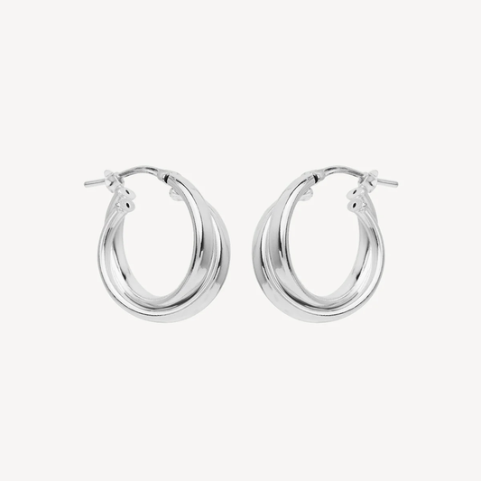NAJO SUNSHINE HOOP EARRINGS