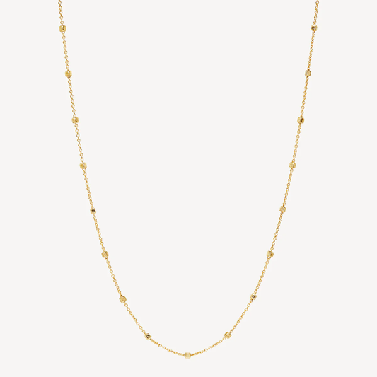 NAJO GOLD PLATED BIRDSONG CHAIN NECKLACE