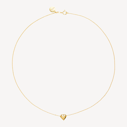 NAJO GOLD PLATED AMORE CHARM NECKLACE