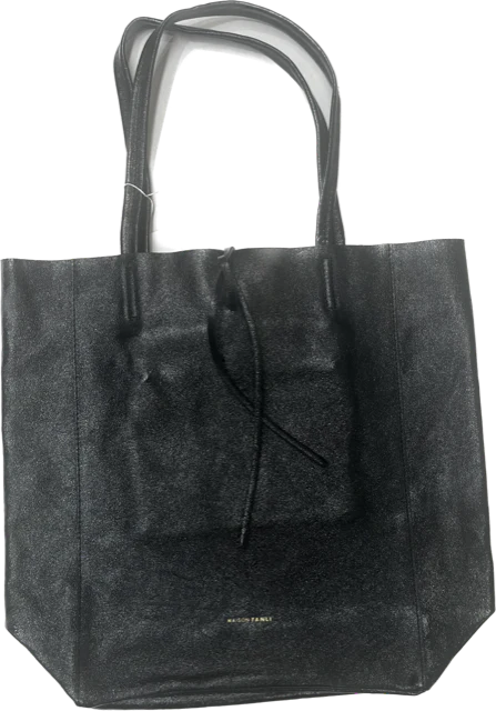 MAISON FANLI LARGE TOTE METALLIC MIDNIGHT [CLR:METALLIC MIDNIGHT]