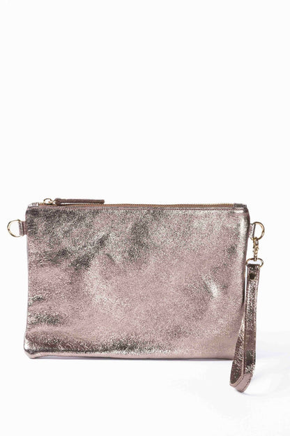 MAISON FANLI CROSSBODY/CLUTCH BAG CHAMPAGNE