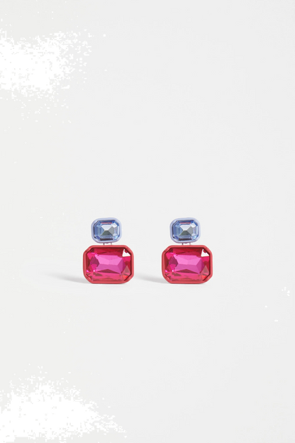 ELK JULE STUD EARRING BRIGHT PINK [CLR:BRIGHT PINK]