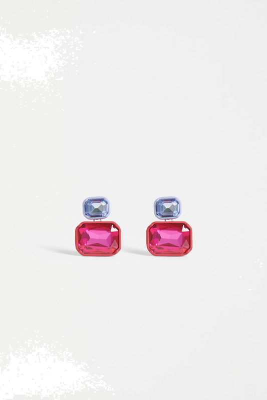 ELK JULE STUD EARRING BRIGHT PINK [CLR:BRIGHT PINK]