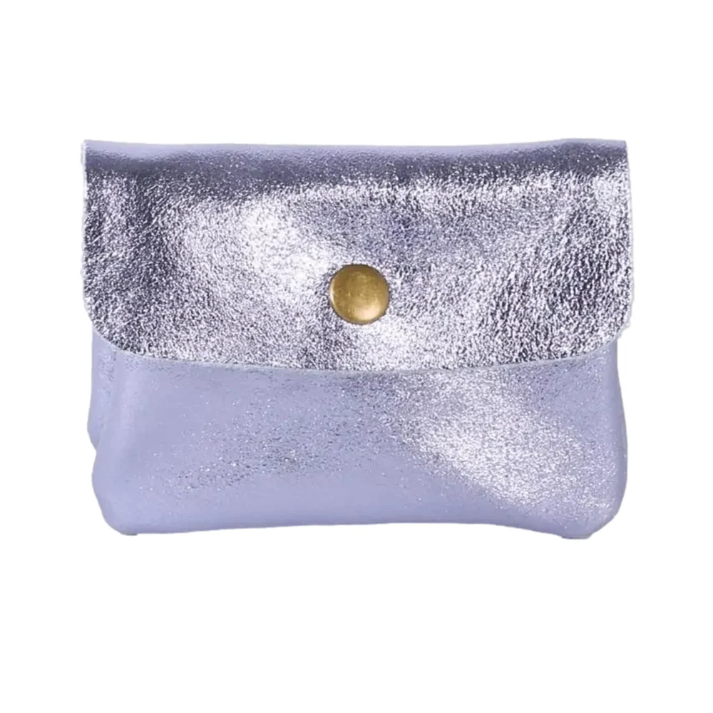 MAISON FANLI COIN PURSE METALLIC LILAC [CLR:LILAC]