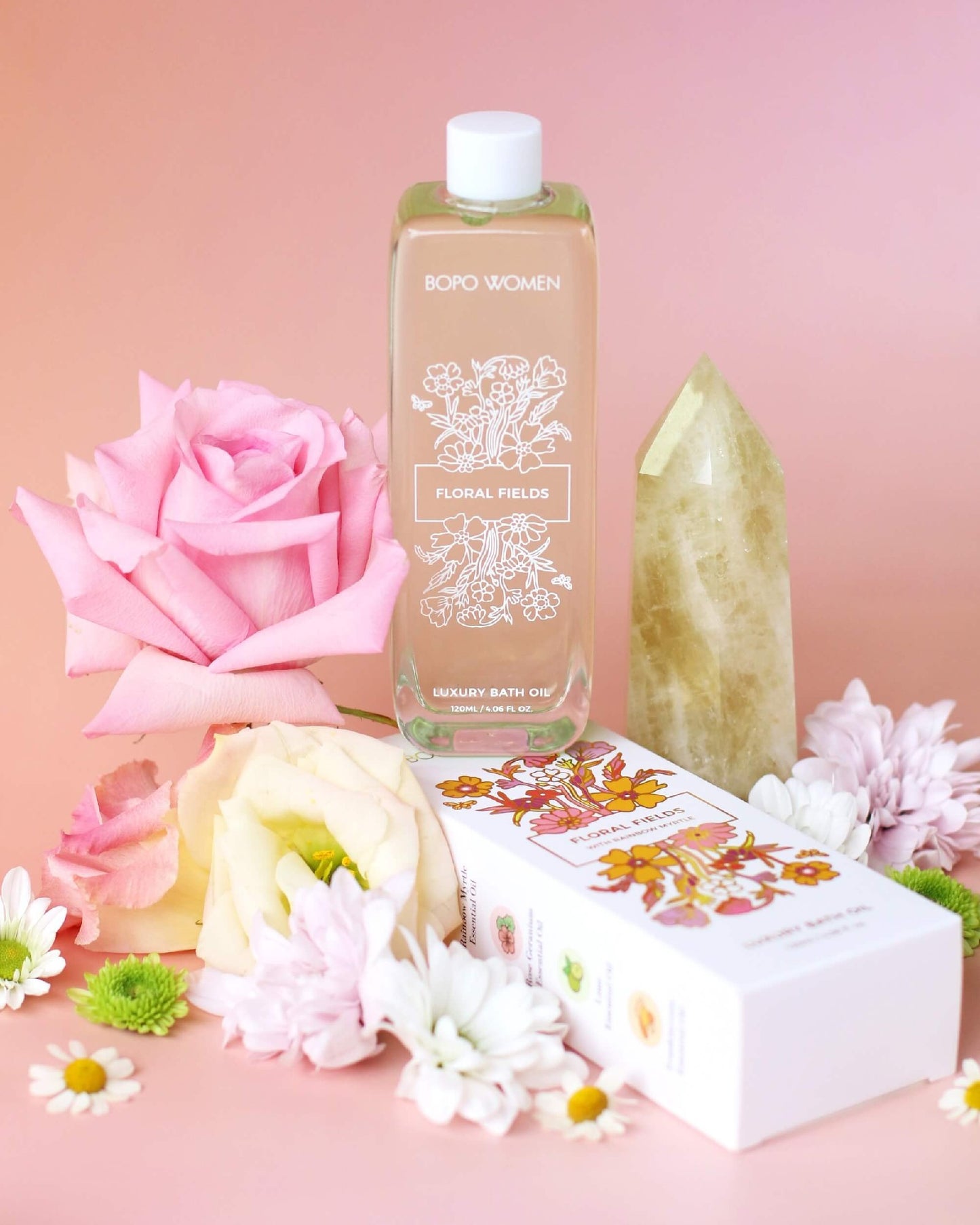 BOPO FLORAL FIELDS LUXURY BATH OIL