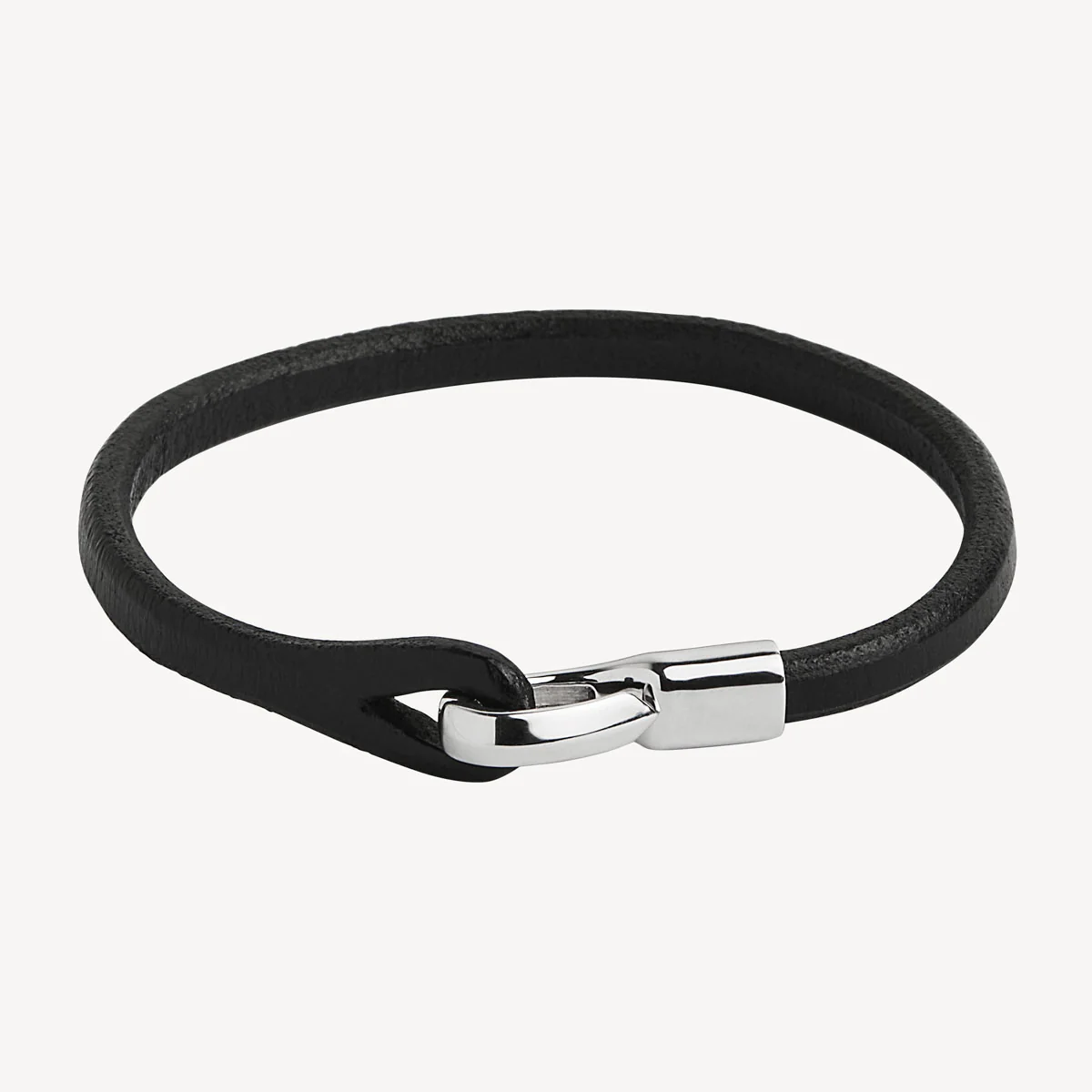 NAJO MENS KINSHIP TAN LEATHER STRAP BRACELET