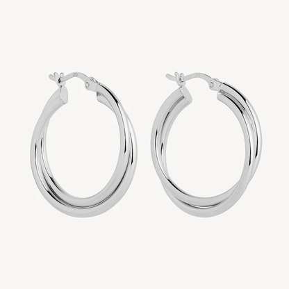 NAJO DUET HOOP EARRING