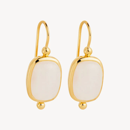 NAJO FLEUR RAINBOW MOONSTONE EARRING 
