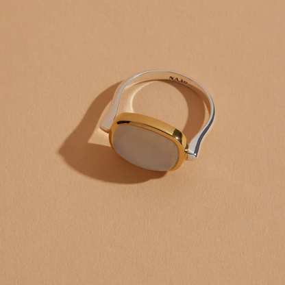 NAJO RAINBOW MOONSTONE RING L