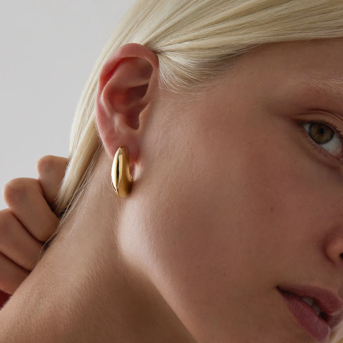 NAJO UMBRA GOLD PLATED EARRINGS