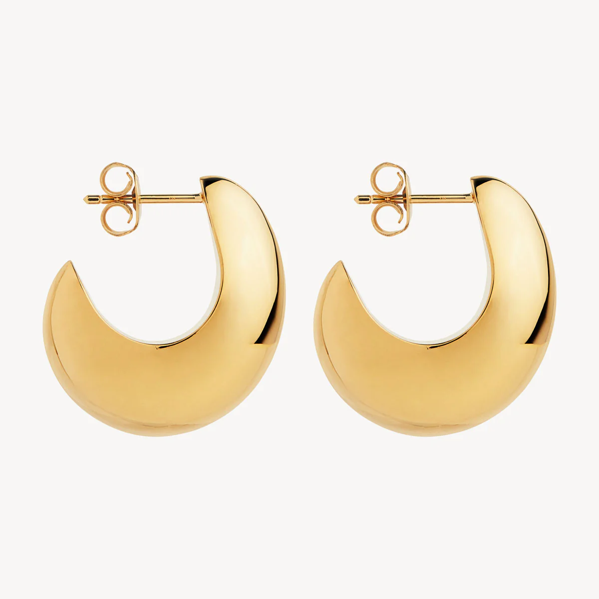 NAJO UMBRA GOLD PLATED EARRINGS