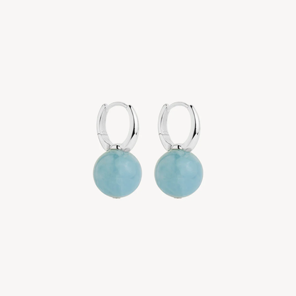 NAJO CAPELLA AQUAMARINE EARRINGS 