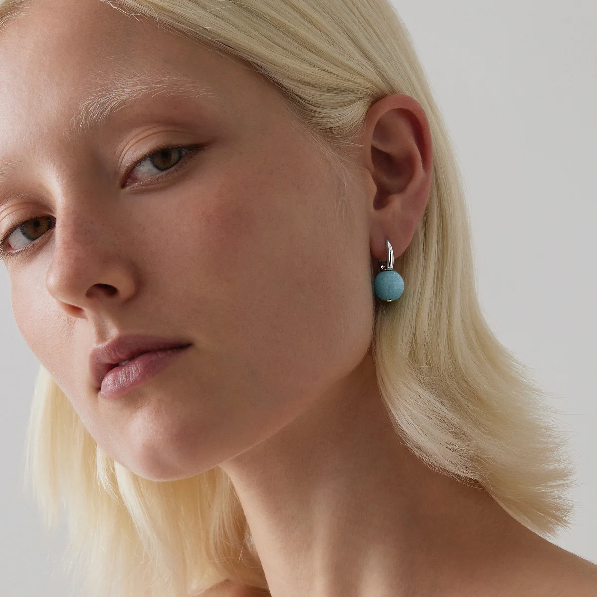 NAJO CAPELLA AQUAMARINE EARRINGS 