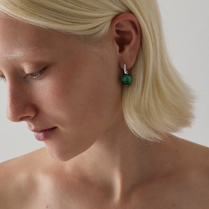 NAJO CAPELLA MALACHITE EARRINGS