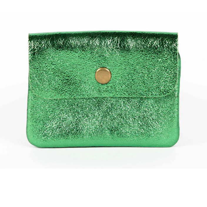 MAISON FANLI COIN PURSE METALLIC CACTUS [CLR:METALLIC CACTUS]