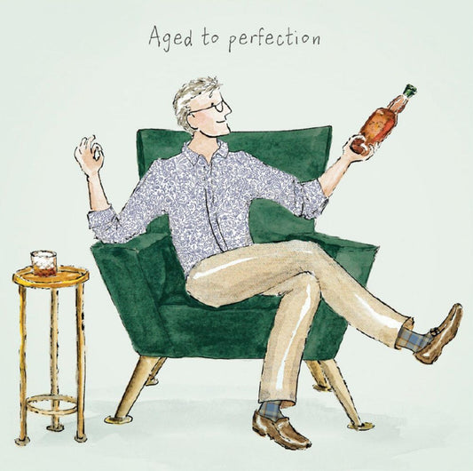 ARTBEAT CARD AGED TO PERFECTION