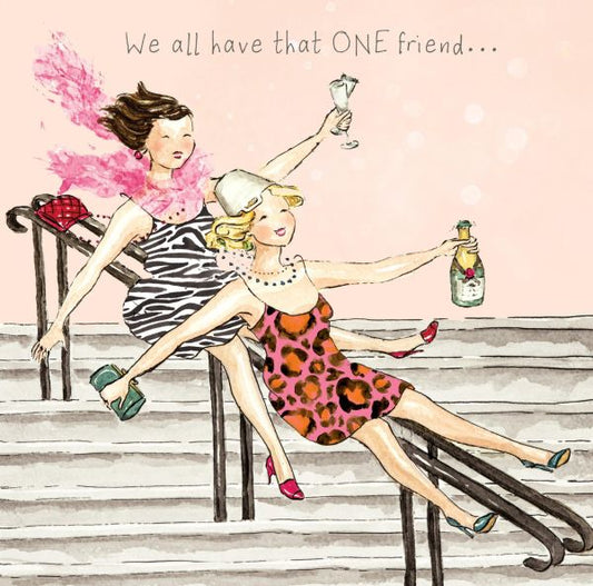 ARTBEAT CARD THAT ONE FRIEND