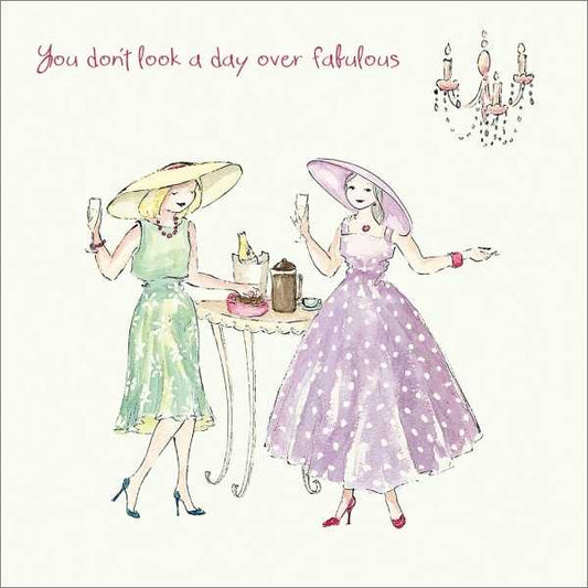 ARTBEAT CARD A DAY OVER FABULOUS