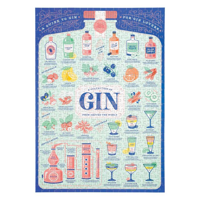 RIDLEYS JIGSAW PUZZLE GIN LOVERS 500PC