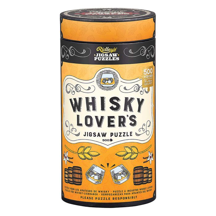RIDLEYS JIGSAW PUZZLE WHISKY LOVERS 500PC