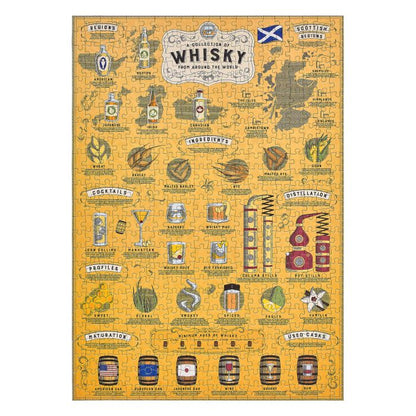 RIDLEYS JIGSAW PUZZLE WHISKY LOVERS 500PC