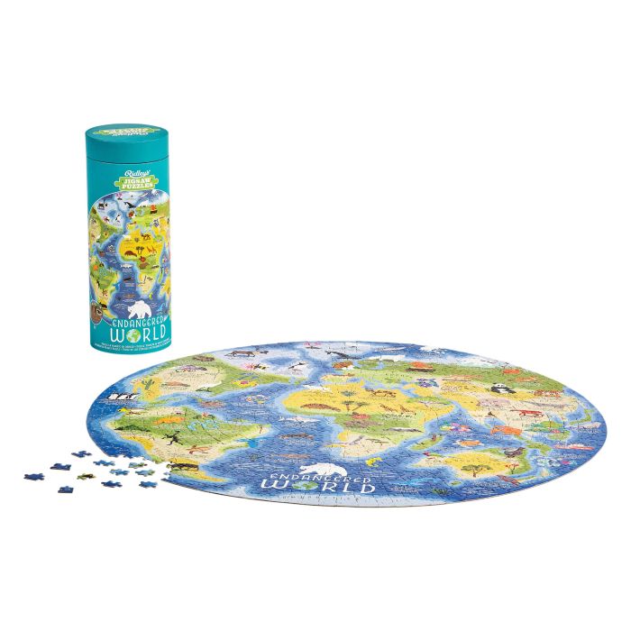 RIDLEYS JIGSAW PUZZLE ENDANGERED WORLD 1000PC #