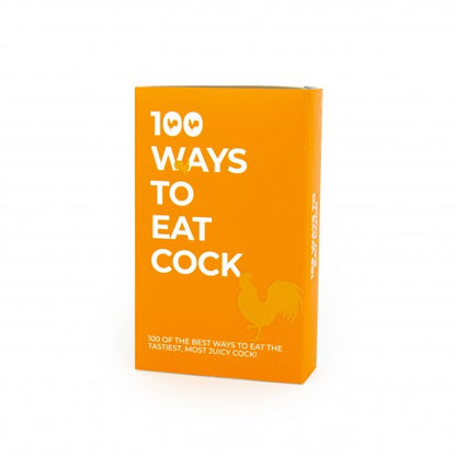 100 WAYS TO EAT COCK