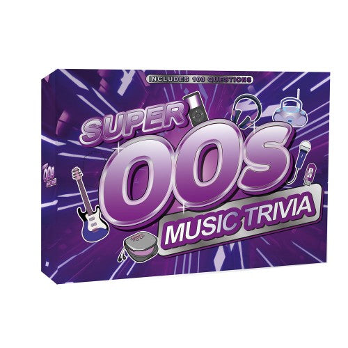 GAME SUPER 2000'S MUSIC TRIVIA CARDS